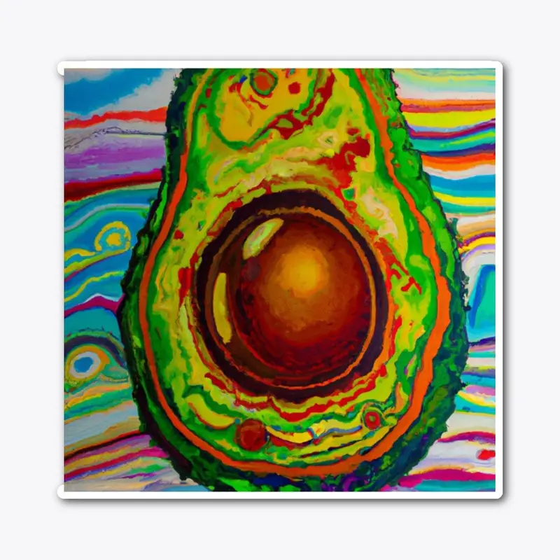 Psychedelic Avocado